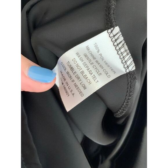 S'Edge Simple Black Dress size large - Picture 3 of 6